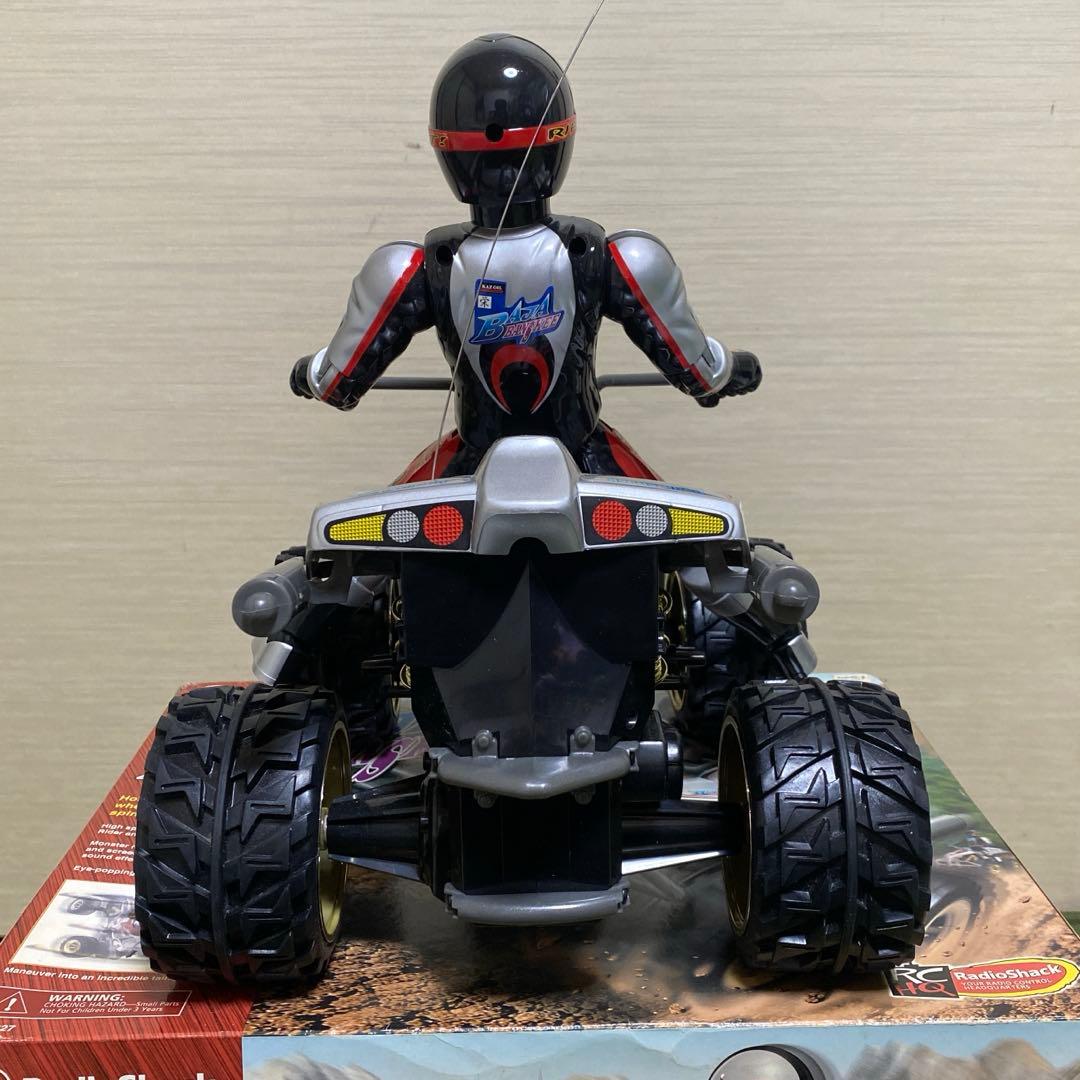 美品 バギー風 ラジコンカー ドライバー人形　付き RadioShack 当時物