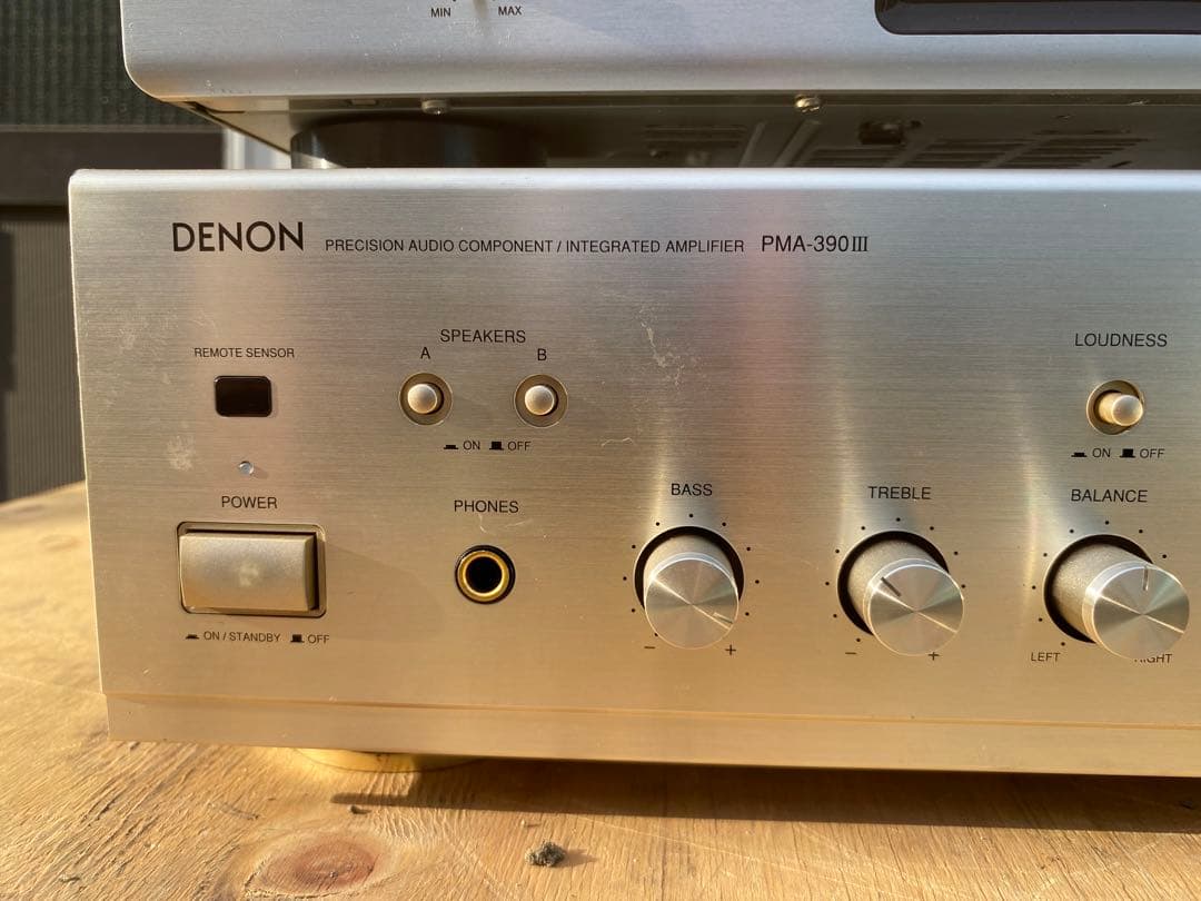 DENON PMA-390III アンプ DENON DCD-755RE CD