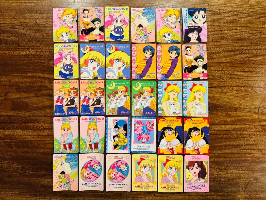 セーラームーン トレカ 、シール　まとめ売り