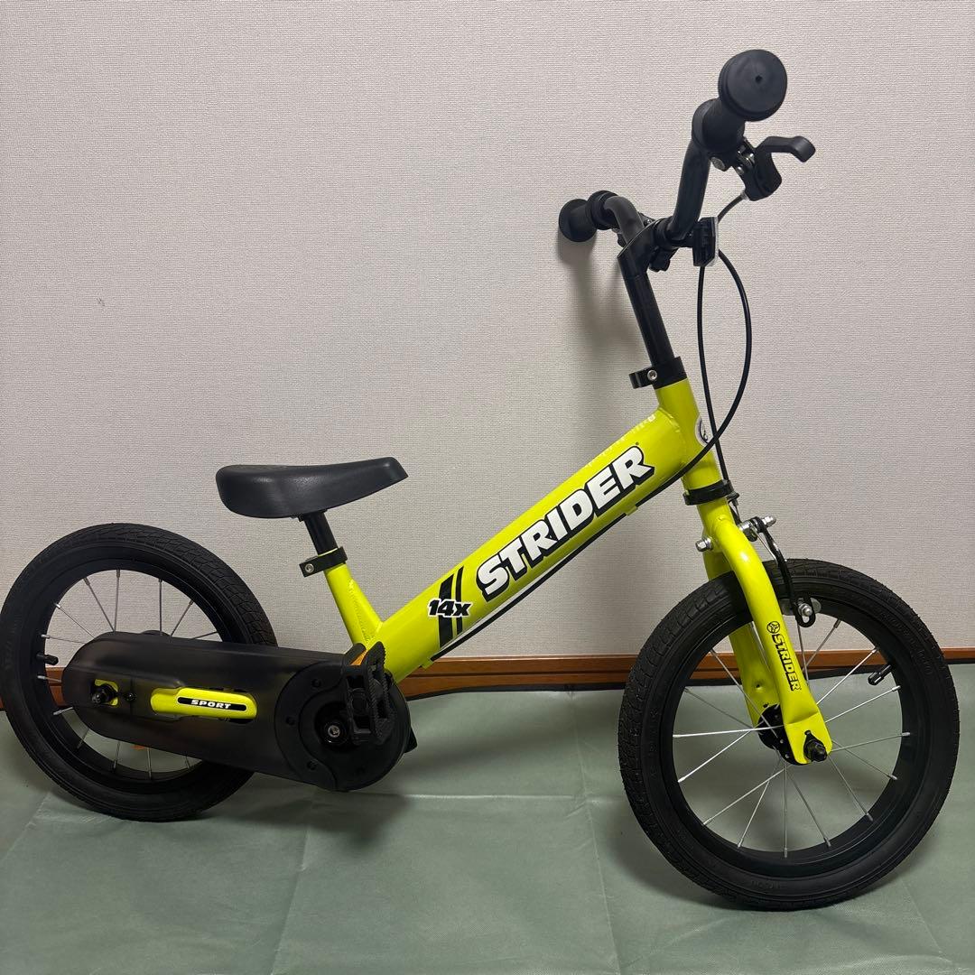 ストライダー14x ライムイエロー - メルカリ