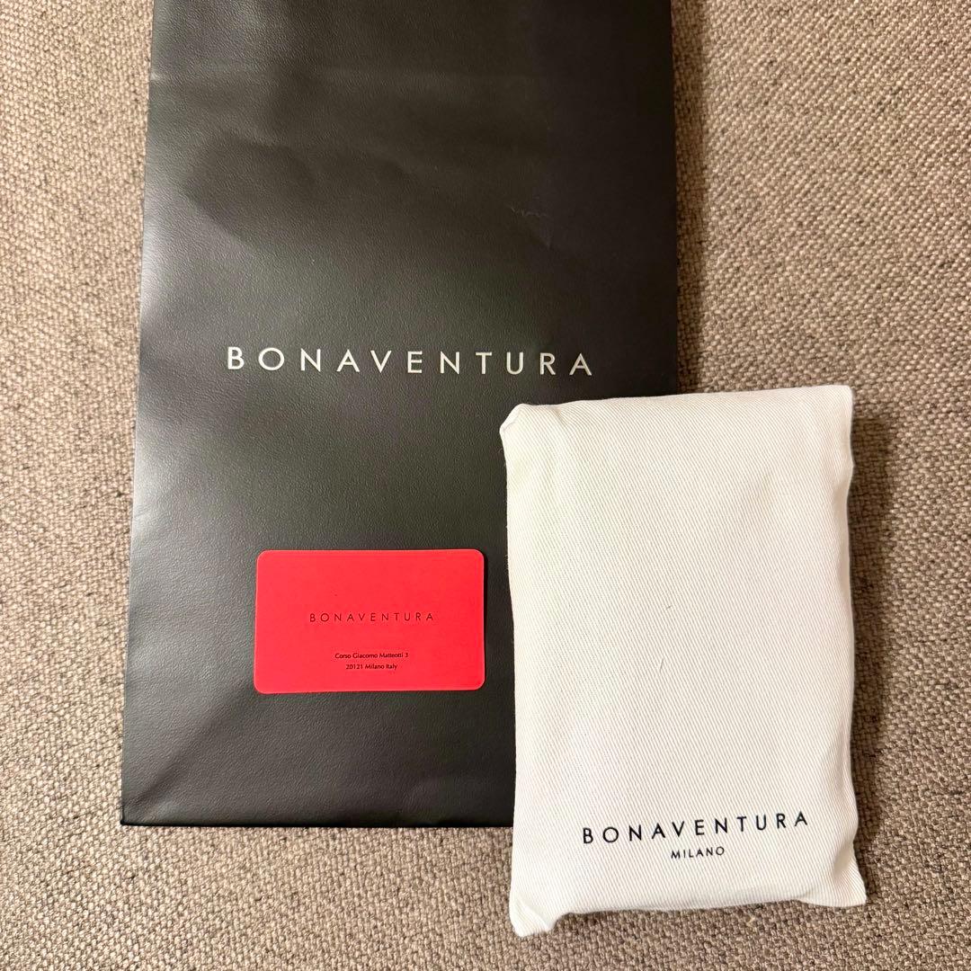 新品未使用 ボナベンチュラ 新作 コンパクトウォレット シュリンクレザー