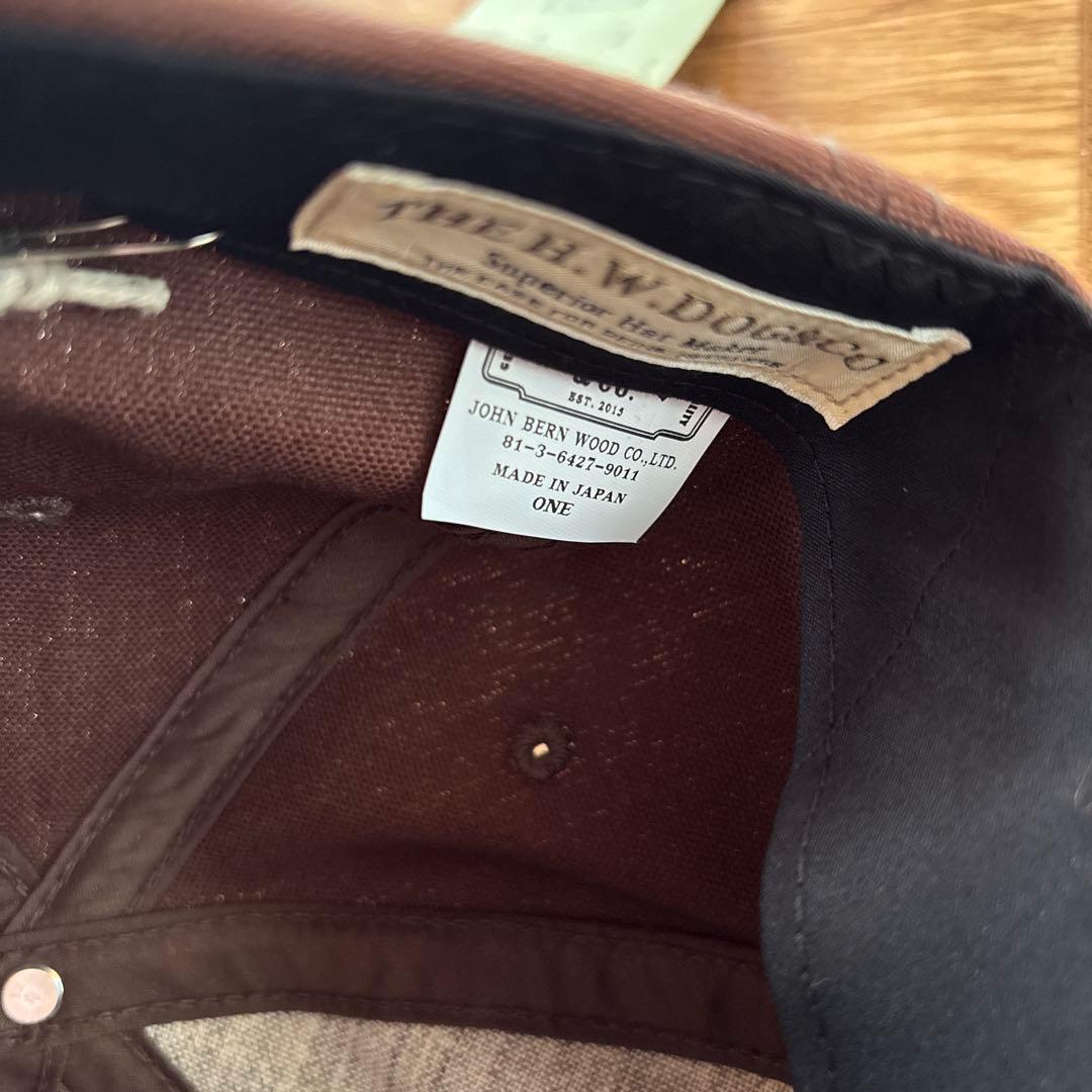 帽子 THE H.W.DOG&CO. MID PROFILE CAP - BROWN