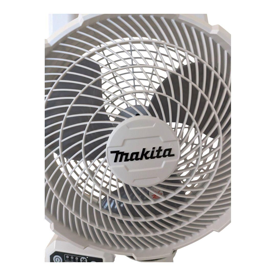 マキタ コードレスファン CF203D ACアダプター付き 自動首振り機能付 白