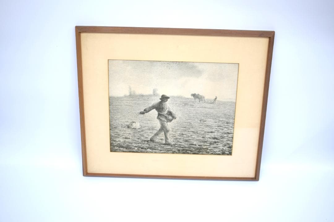 ミレー「種蒔く人」　岩波書店