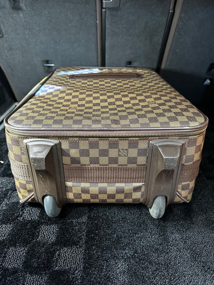 超美品□ルイヴィトン□ダミエ ペガス 55 M23294 レザー スーツケース