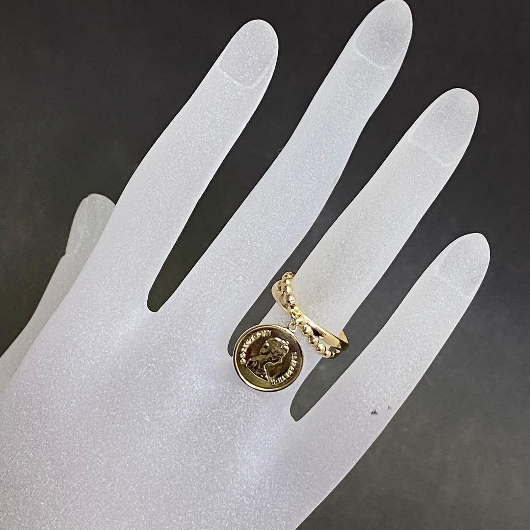 りかちゃんドール　K18　チャームリング　サイズ12号　18金