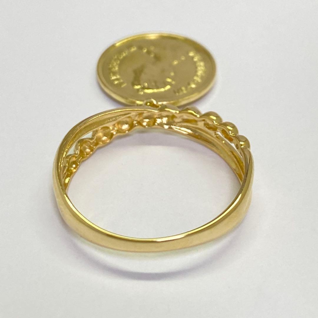 りかちゃんドール　K18　チャームリング　サイズ12号　18金