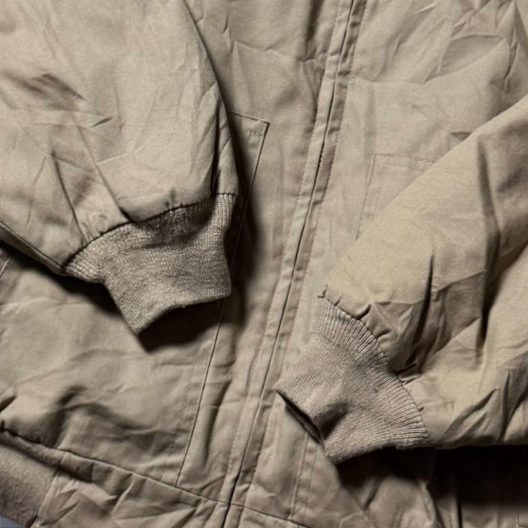 2265 古着90年代USA製Californiaダックジャケット企業系刺繍ロゴ