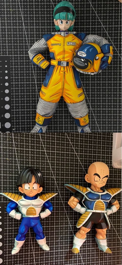 ✨ 一番くじ ドラゴンボール【孫悟飯】【クリリン】【ブルマ】 二次元リペイント✨