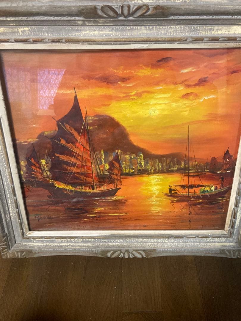 絵画　帆船　海　夕陽 絵画 帆船 海 夕陽 絵画 帆船 海 夕陽 絵画帆船海夕陽