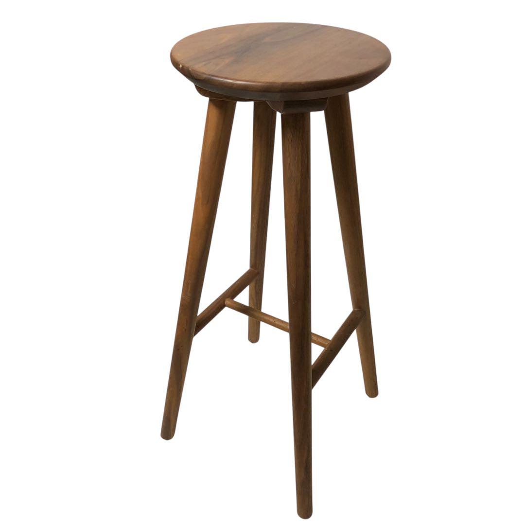 【日本製】カウンターチェア TIME&STYLE 国産 木製 椅子 スツール