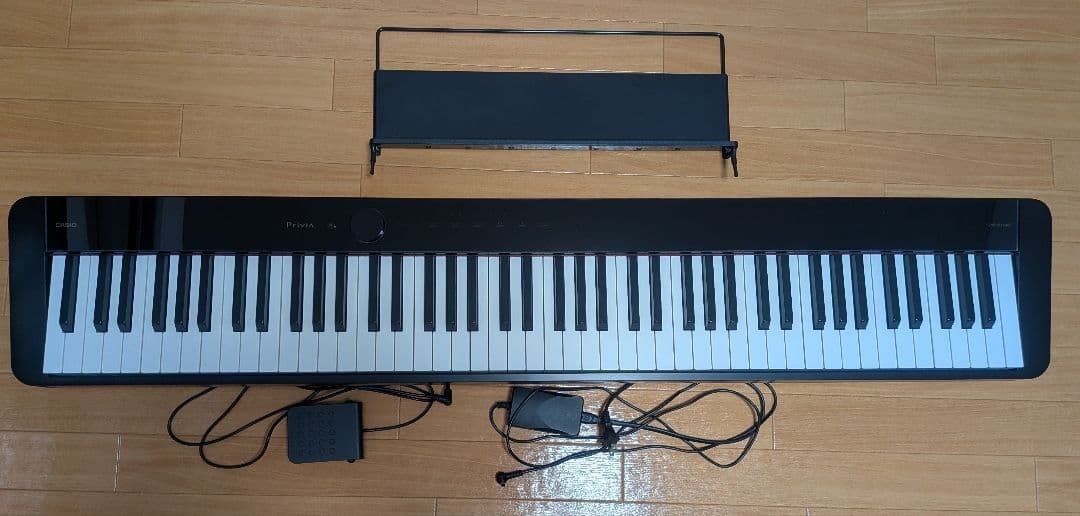 CASIO privia PX-S1100 88鍵デジタルピアノ【22年製】 カシオ計算機 PX-S1100BK 電子ピアノ Privia 88鍵標準鍵 ブラック