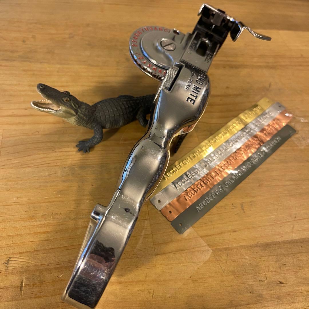 □製品保証□【機関良・美品】ダイモ テープライター M-3 DYMO 183-7