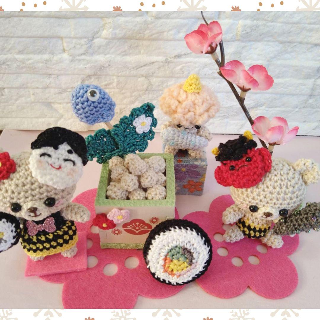 専用】セイム様♡節分飾り お月見うさぎ