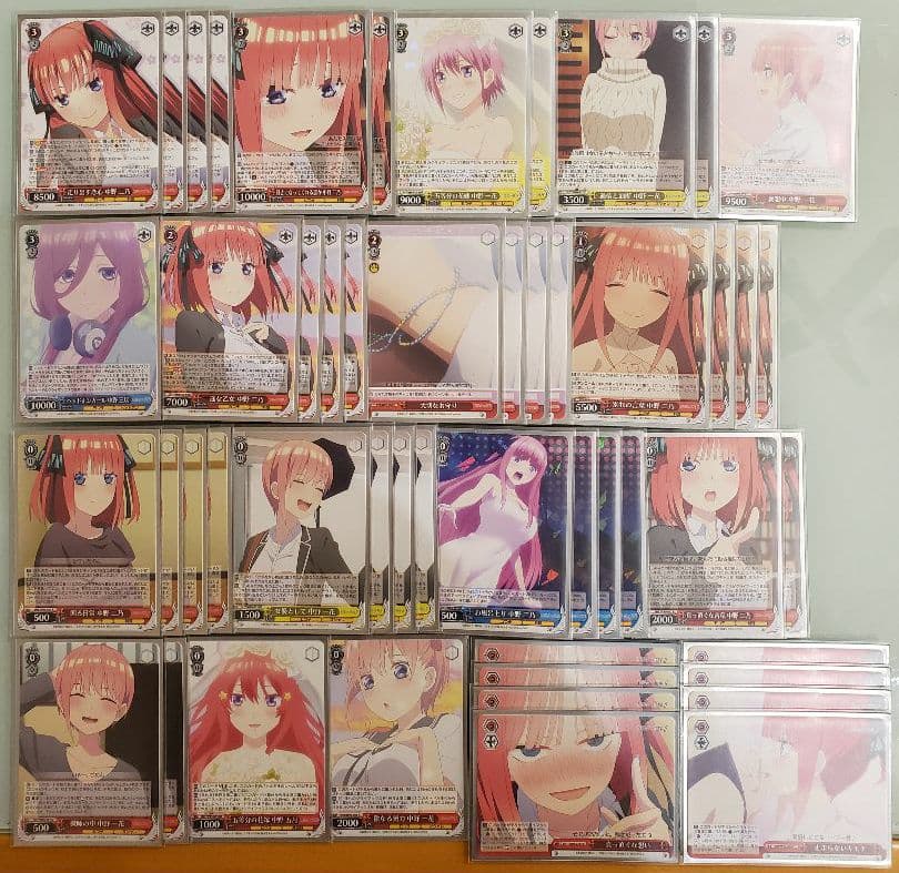 五等分の花嫁 セール中 中野二乃 8電源デッキ 五等分