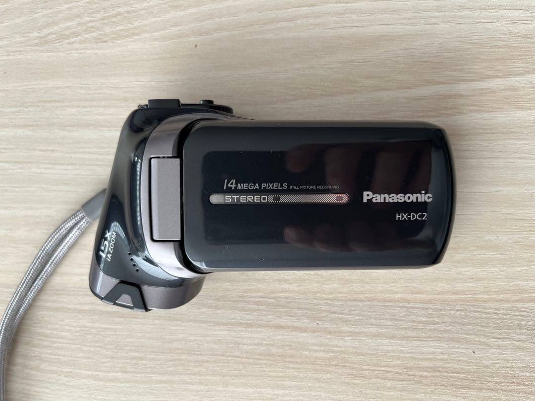 「ゆう」　Panasonic HX-DC2 ビデオカメラ 15倍ズーム