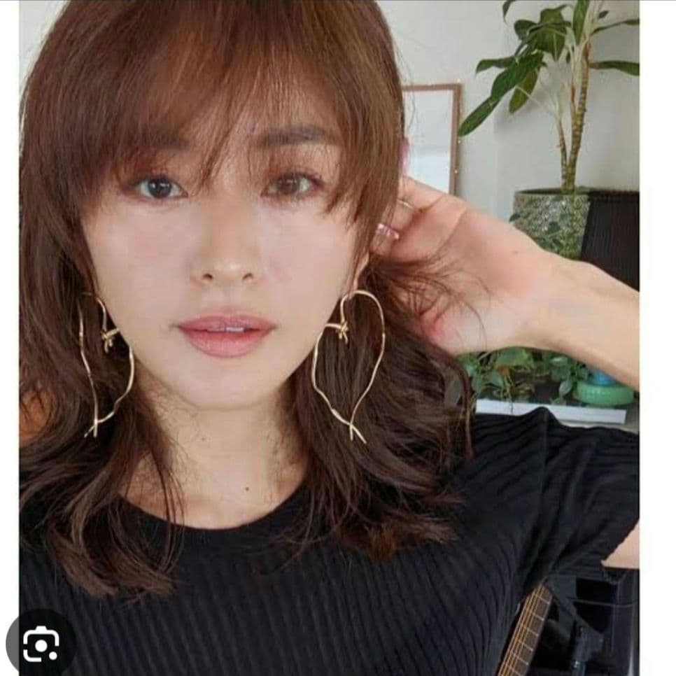 noeud u ヌゥユゥLienラブビックハートピアス（イヤリング） 神崎恵