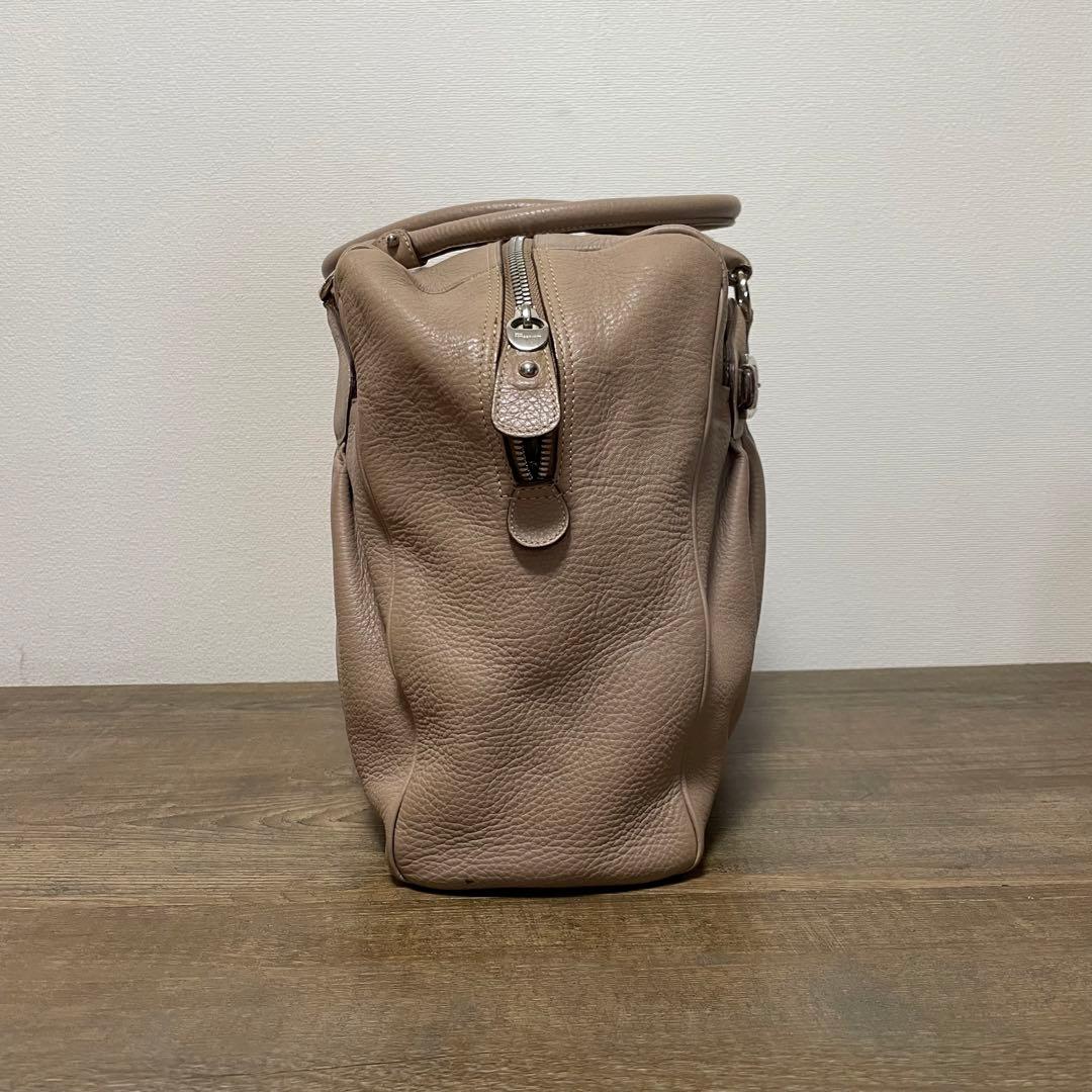 ■Ferragamo（フェラガモ）良品 / レザー /ハンドバッグ/ ベージュ系