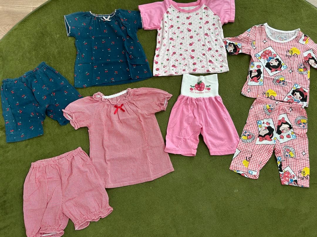 【まとめ売り】保育園着　女の子　66点　90cm