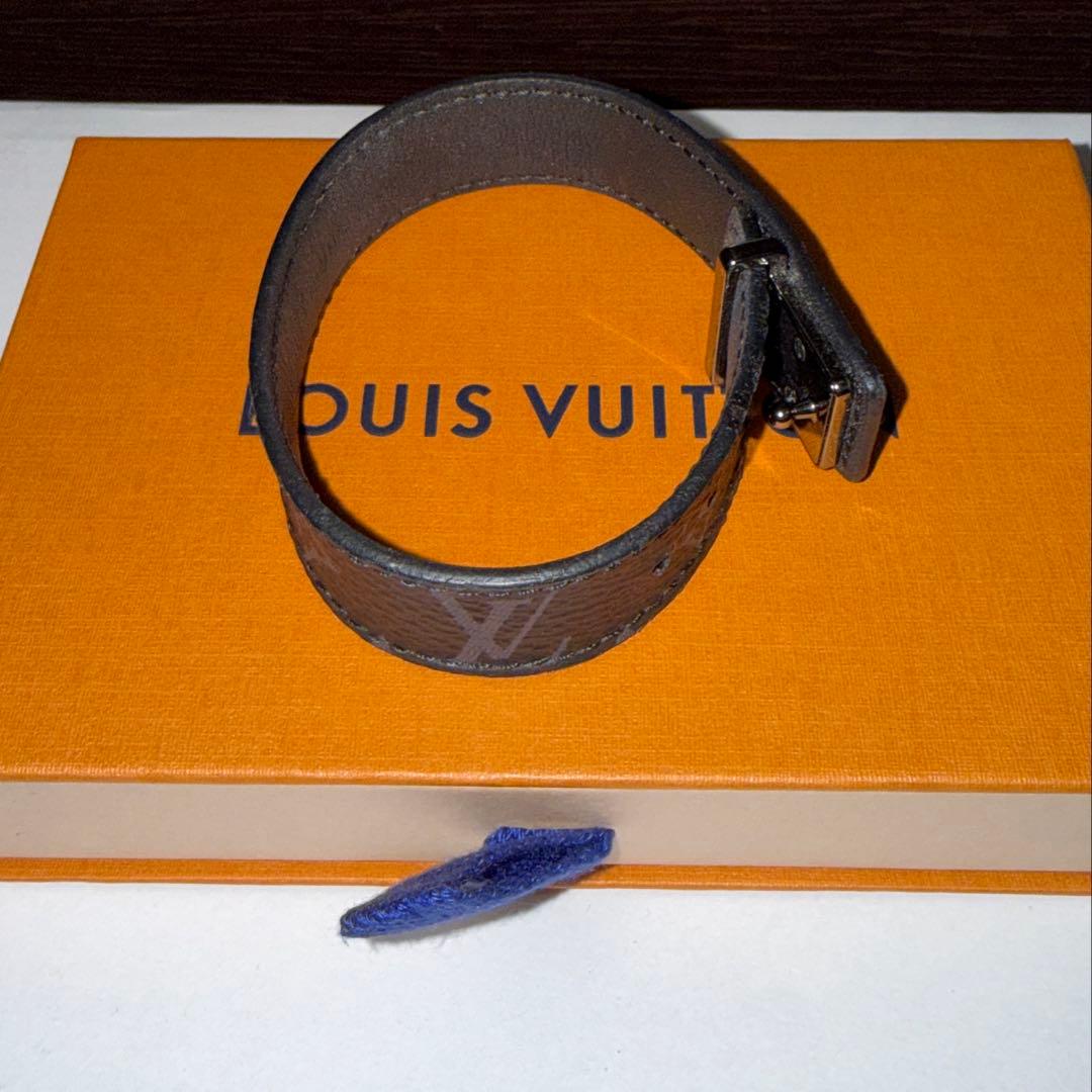 ルイヴィトンLOUISVUITTONモノグラムエクリプス ブレスレットM6456