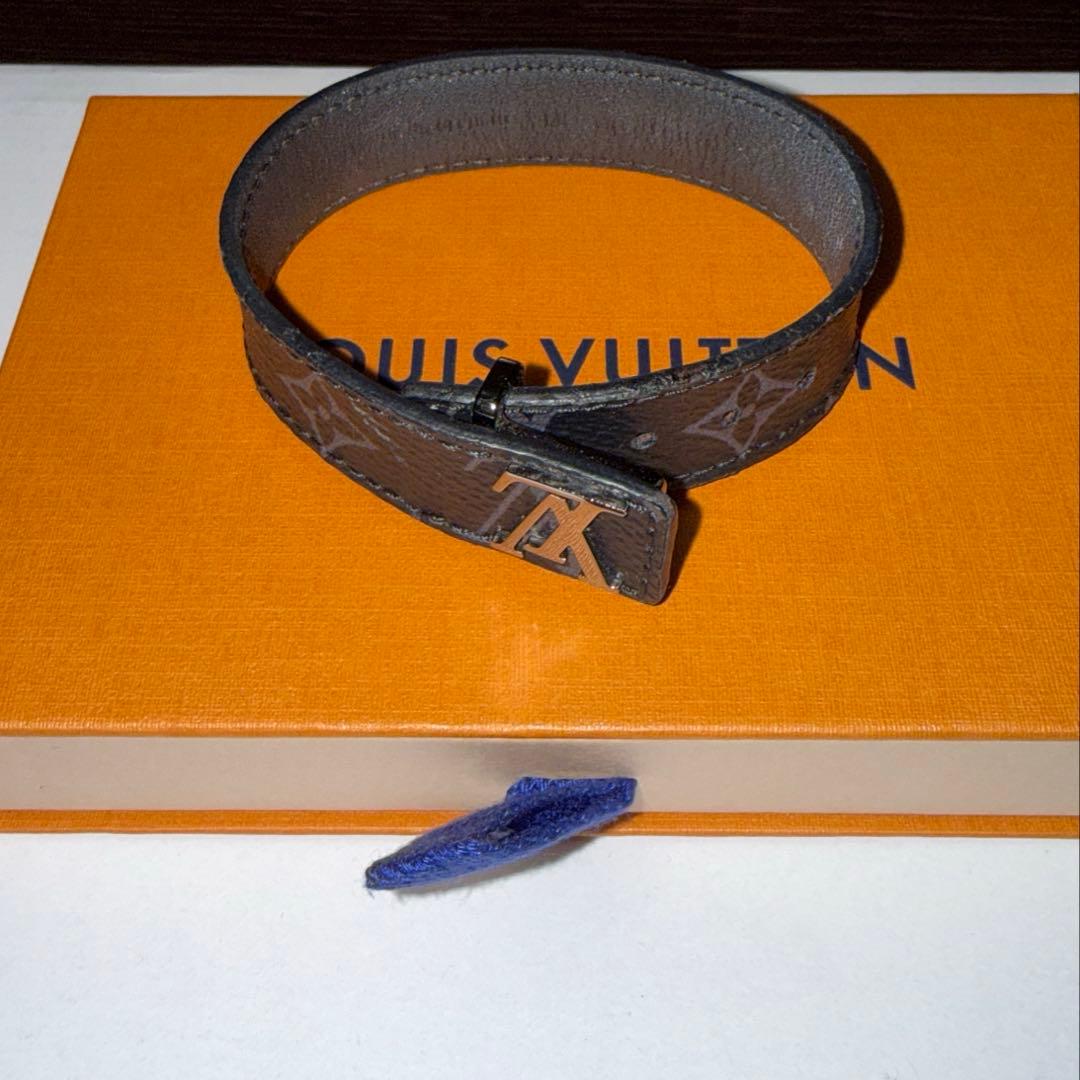 ルイヴィトンLOUISVUITTONモノグラムエクリプス ブレスレットM6456