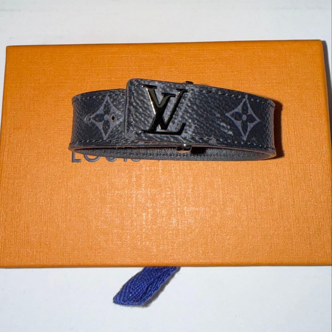 ルイヴィトンLOUISVUITTONモノグラムエクリプス ブレスレットM6456