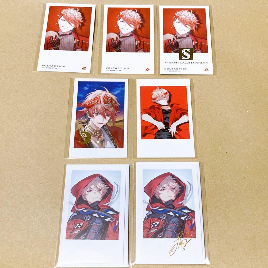 にじさんじ Voltaction チェキ風カードセット セラフ・ダズルガーデン