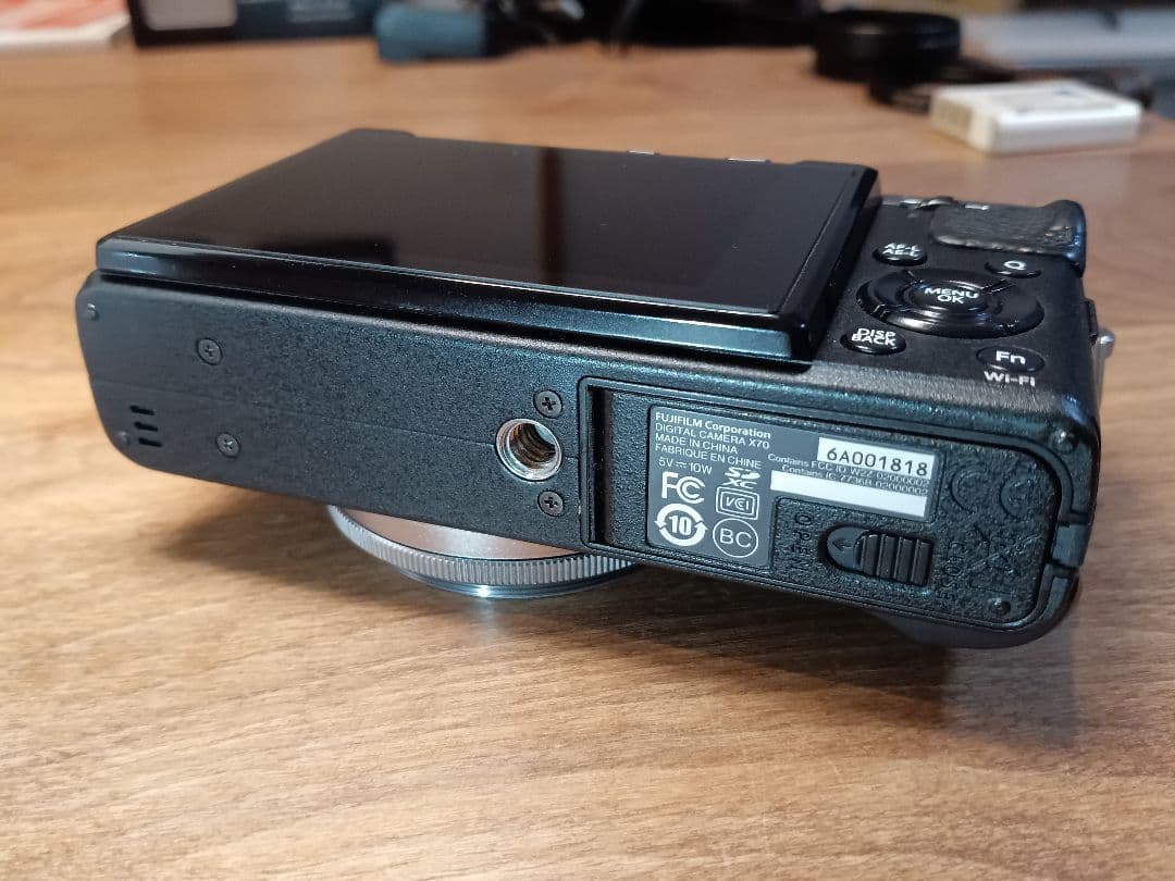 純正レザーケースSET付き】FUJIFILM X70【取説+元箱+保証付】 純正