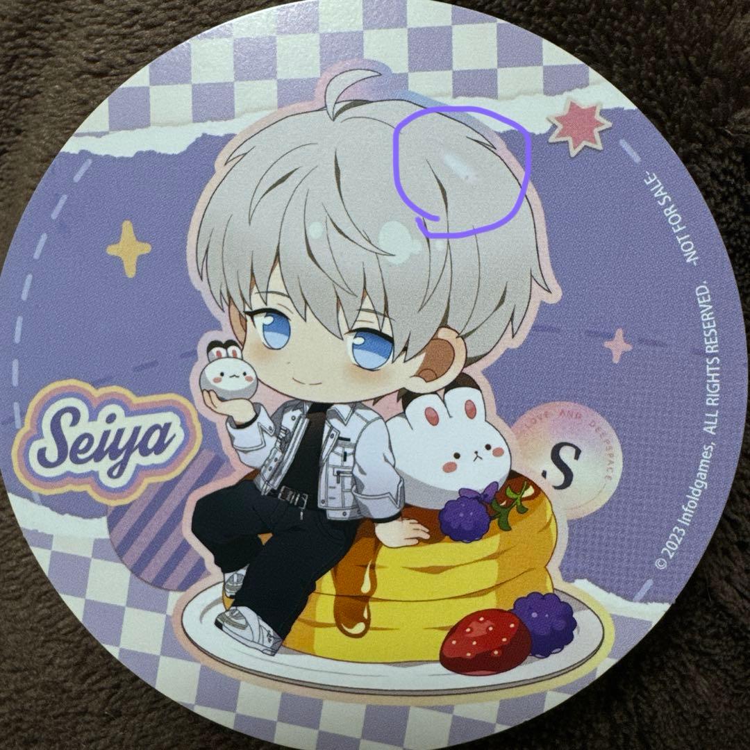 スイパラ 恋と深空 コースター セイヤ SD - メルカリ