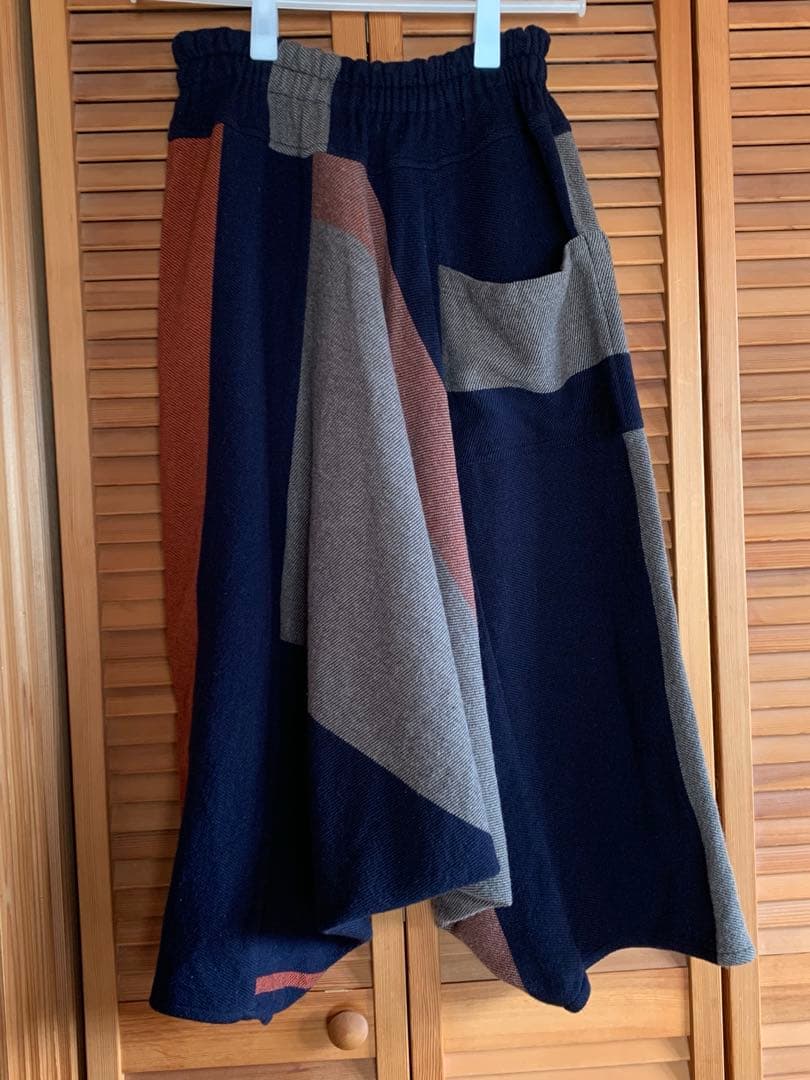 タマキニイメ　タルンパンツ　ロング　ウールコットン