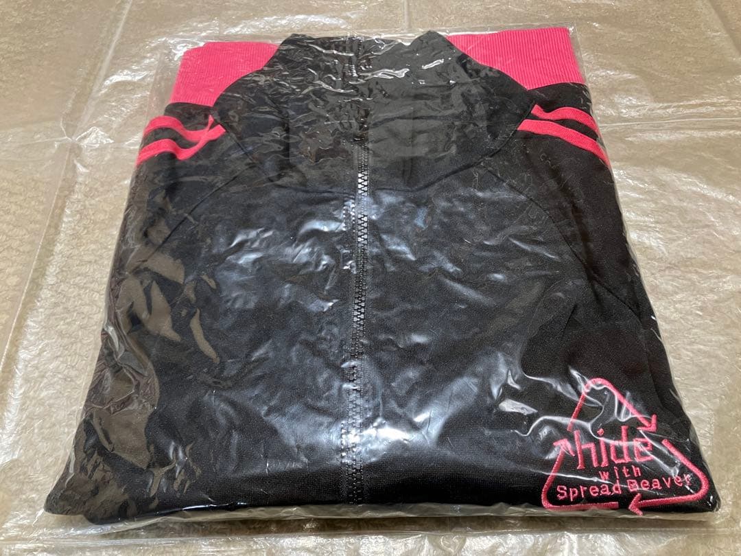 hide 20th Memorial ラインジャージ 4 ブラック ピンク