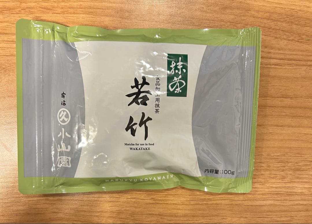 丸久小山園 若竹 100g 食品加工用抹茶 抹茶パウダー 抹茶ラテ - メルカリ