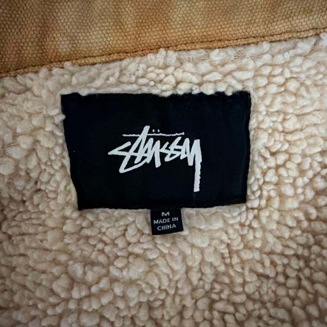 stussy Dyed Trucker Jacket M トラックジャケット