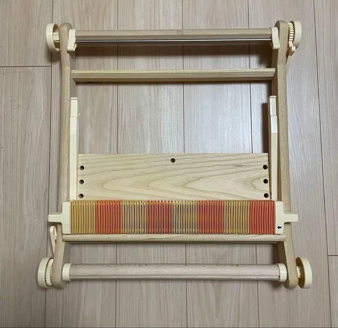 美品　クロバー 手織り機 咲きおり４０ｃｍ ３０羽機織り