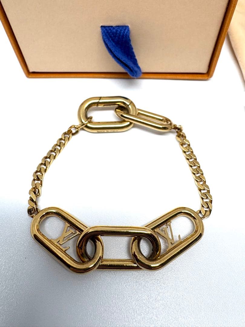 LOUIS VUITTON ブラスレ•ソフトシグネチャーチェーン ブレスレット