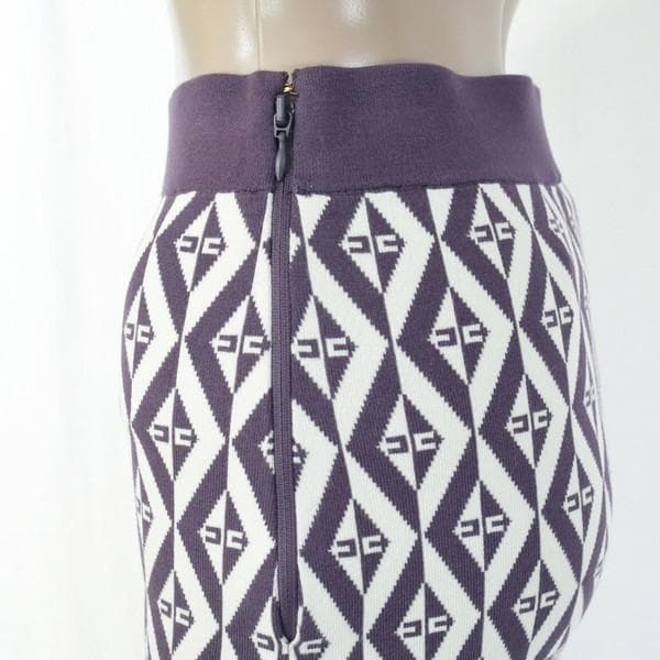 新品 エリザベッタフランキ ニットスカート 42 ESK714 Mサイズ 膝下丈