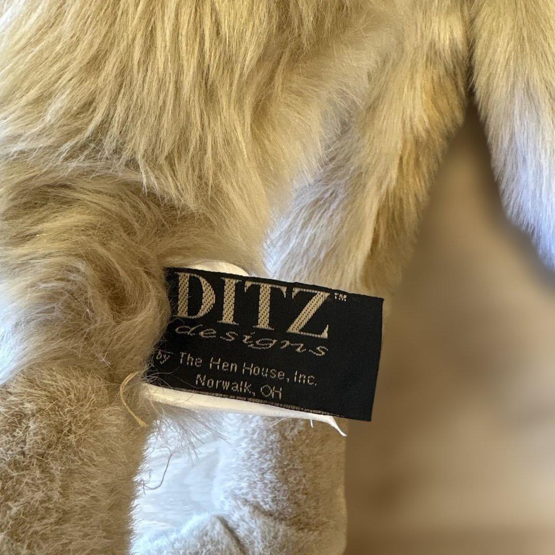 ditz ゴールデンレトリバー　フットレスト　ぬいぐるみ　大型