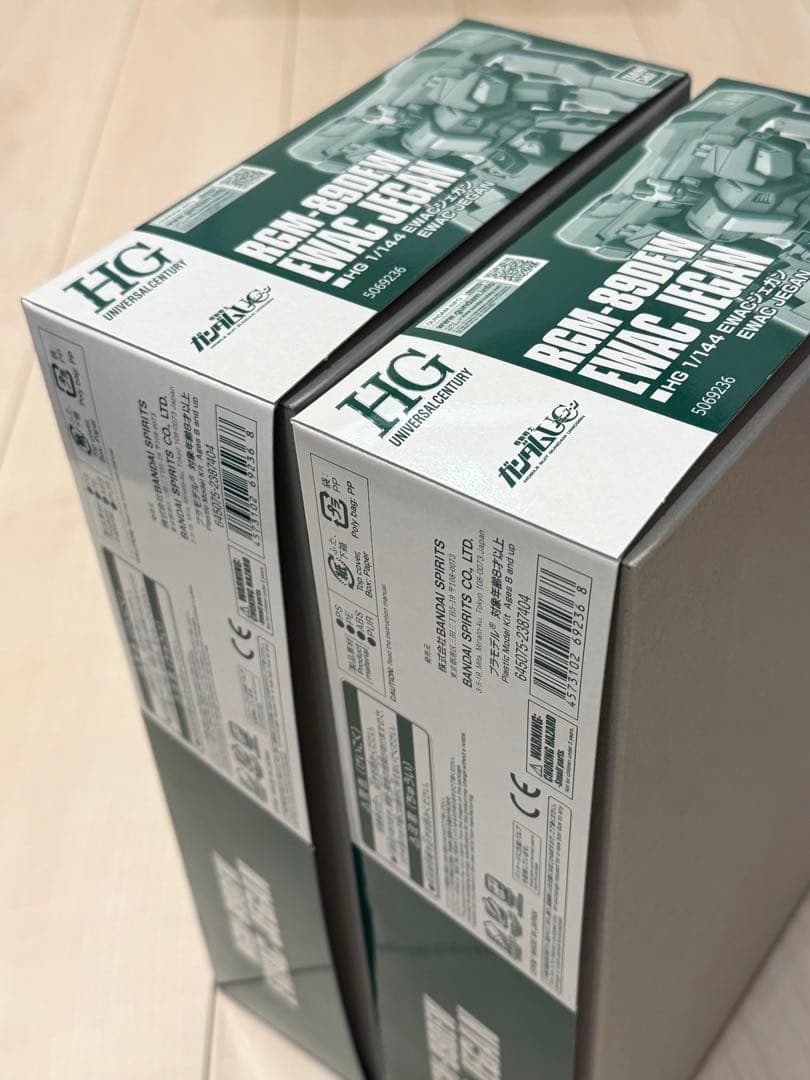 HGUC 1/144 RGM-89DEW EWACジェガン セット 特典デカール