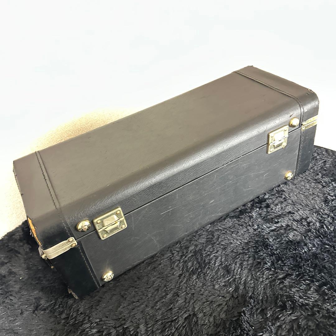 ビンテージ トランペット ダブルケース 管楽器 ハードケース