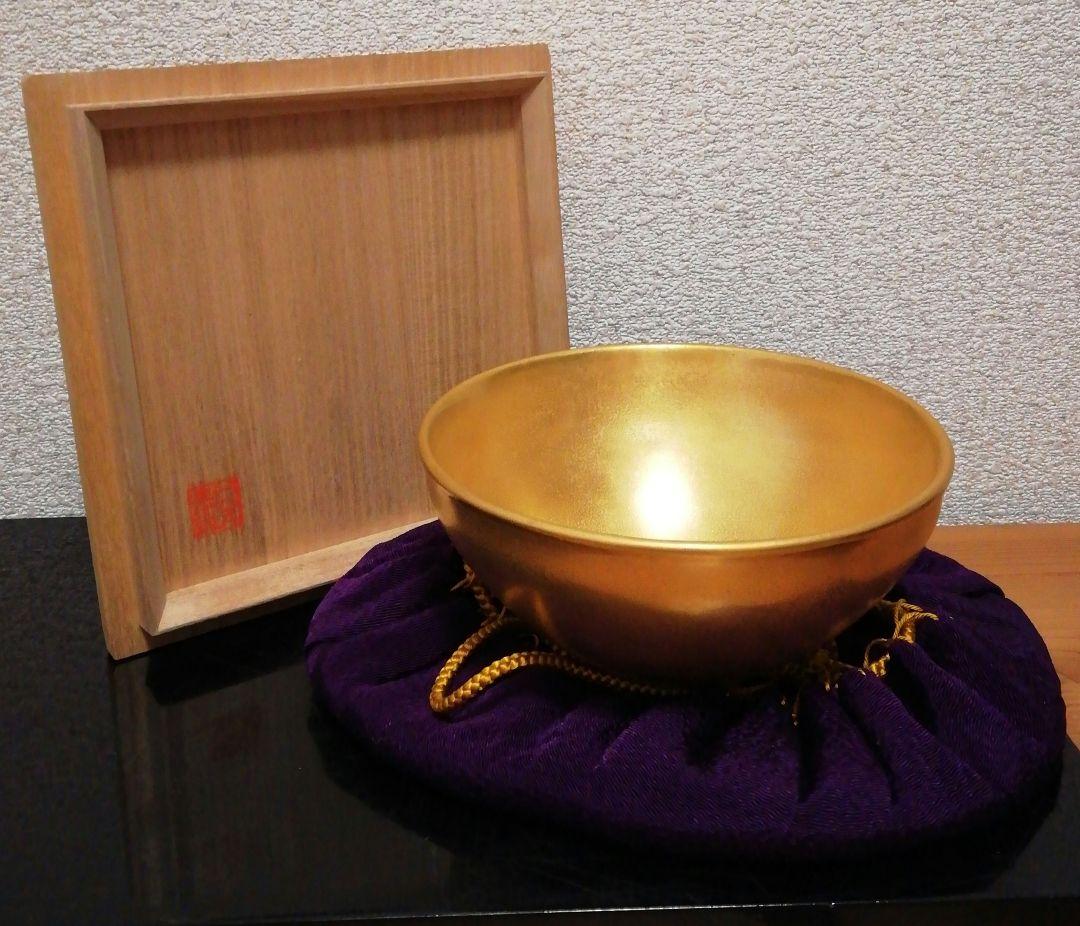 MOA美術館　黄金　天目　茶碗　共箱　仕服付　茶道具 黄金天目茶碗 MOA美術館 茶道具｜Yahoo!フリマ（旧PayPayフリマ）