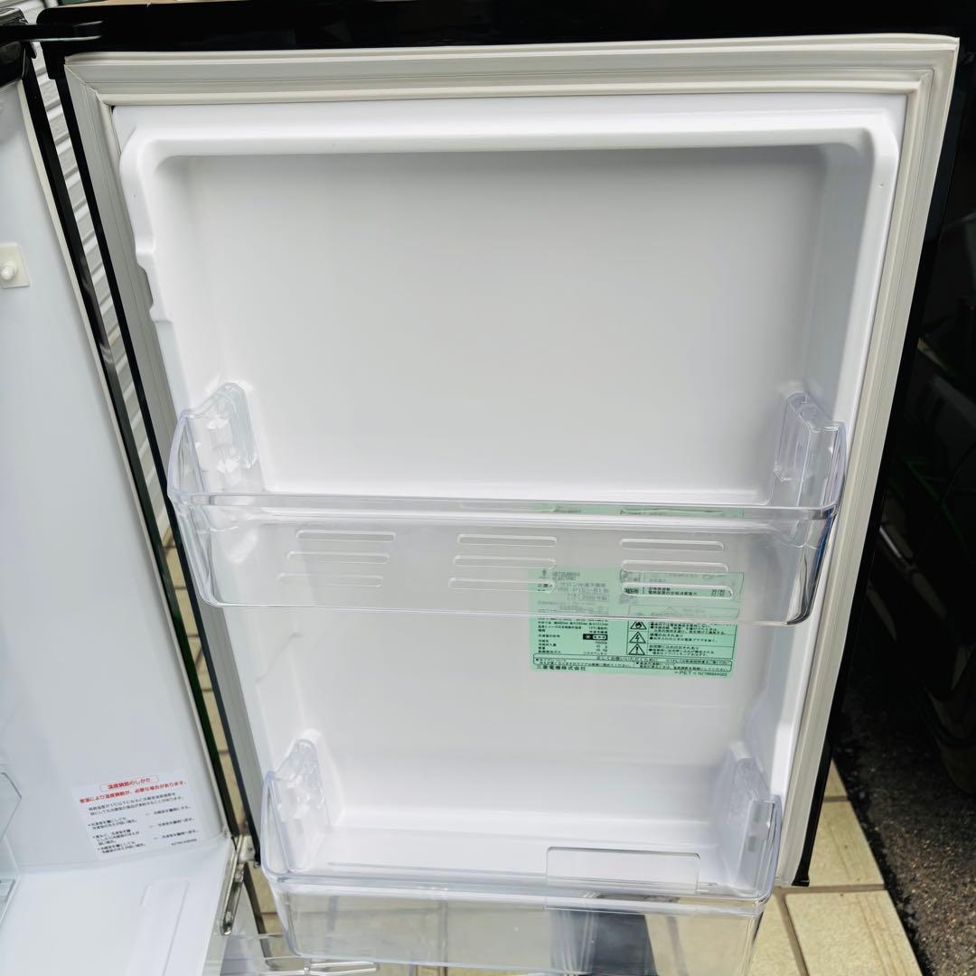 三菱 146L 冷凍冷蔵庫 MR-P15E-B1◇2020年製