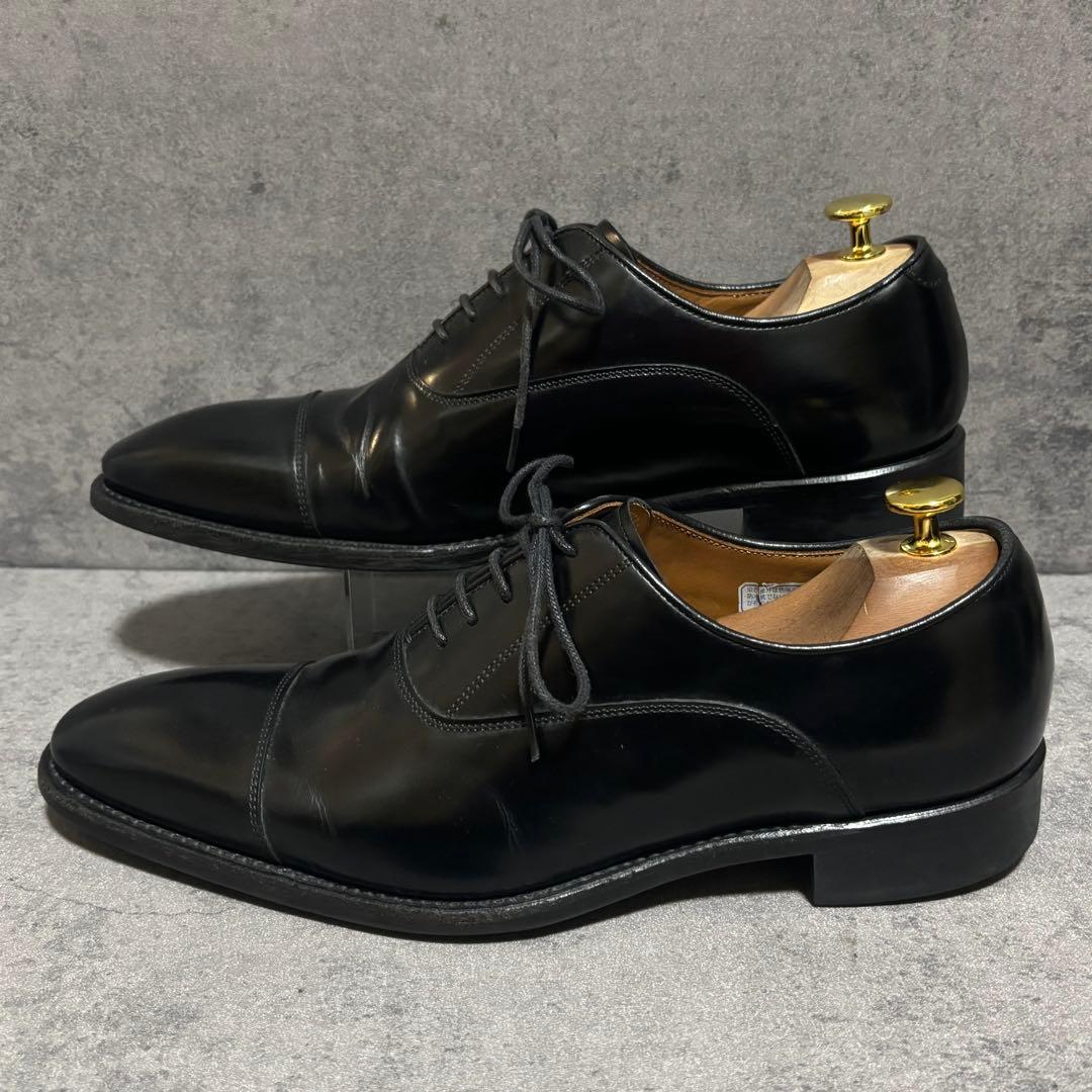 極美品　リーガル　ビジネスシューズ　315R ブラック　ガラスレザー　2148