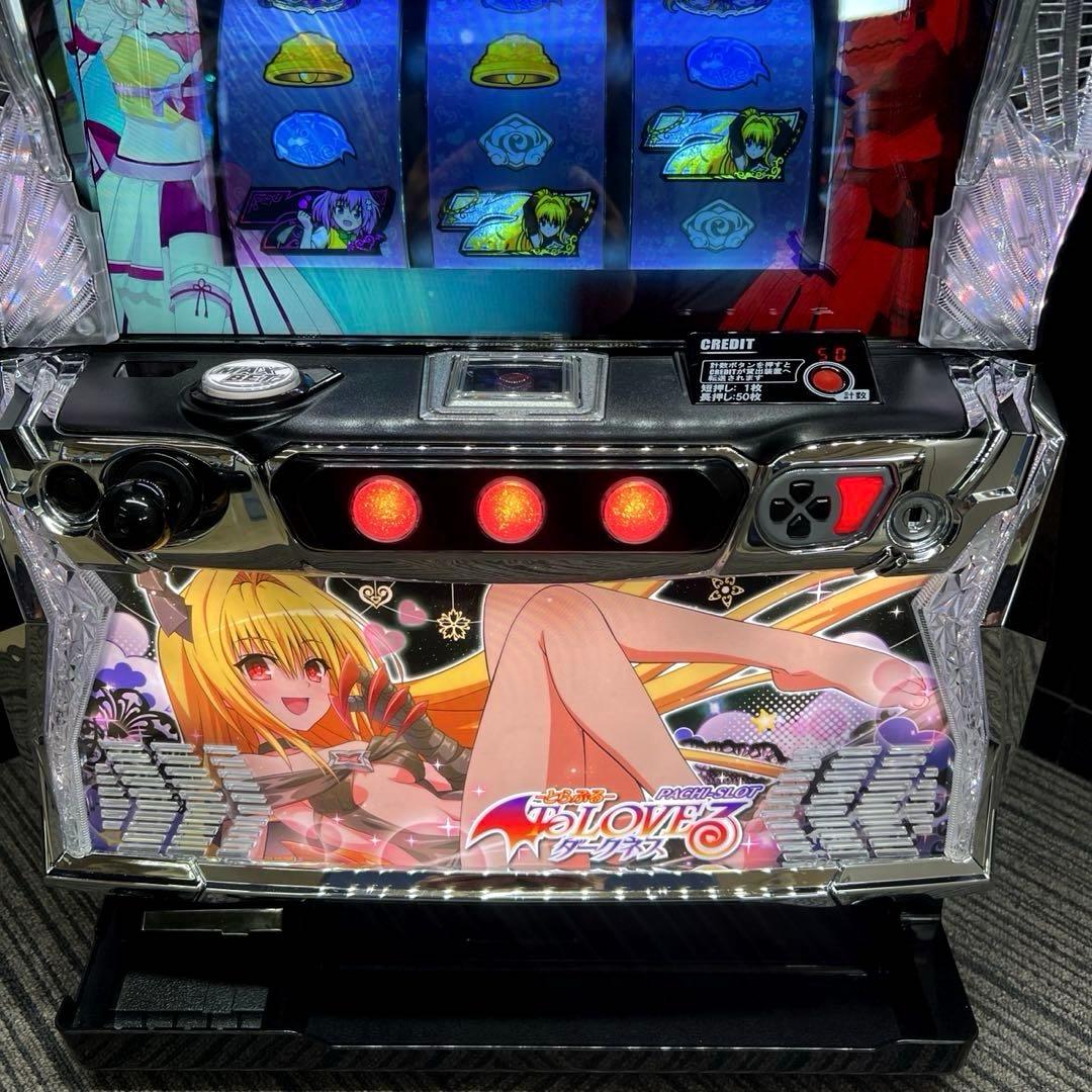 スマスロ「ToLOVEるダークネス・ダークネス(ヤミ)パネル」パチスロ実機
