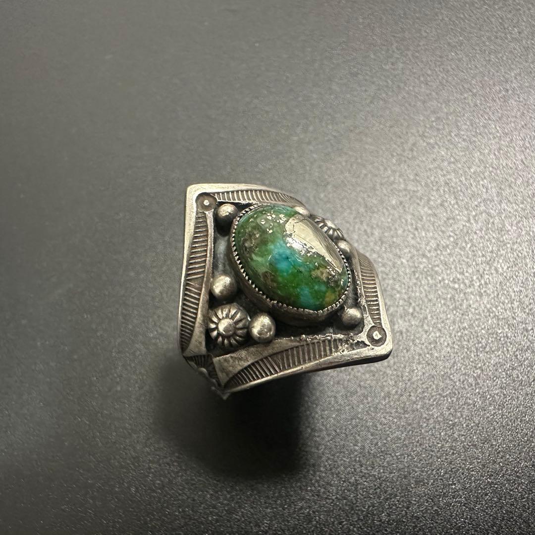 Navajo  martinez ターコイズ リング 21号