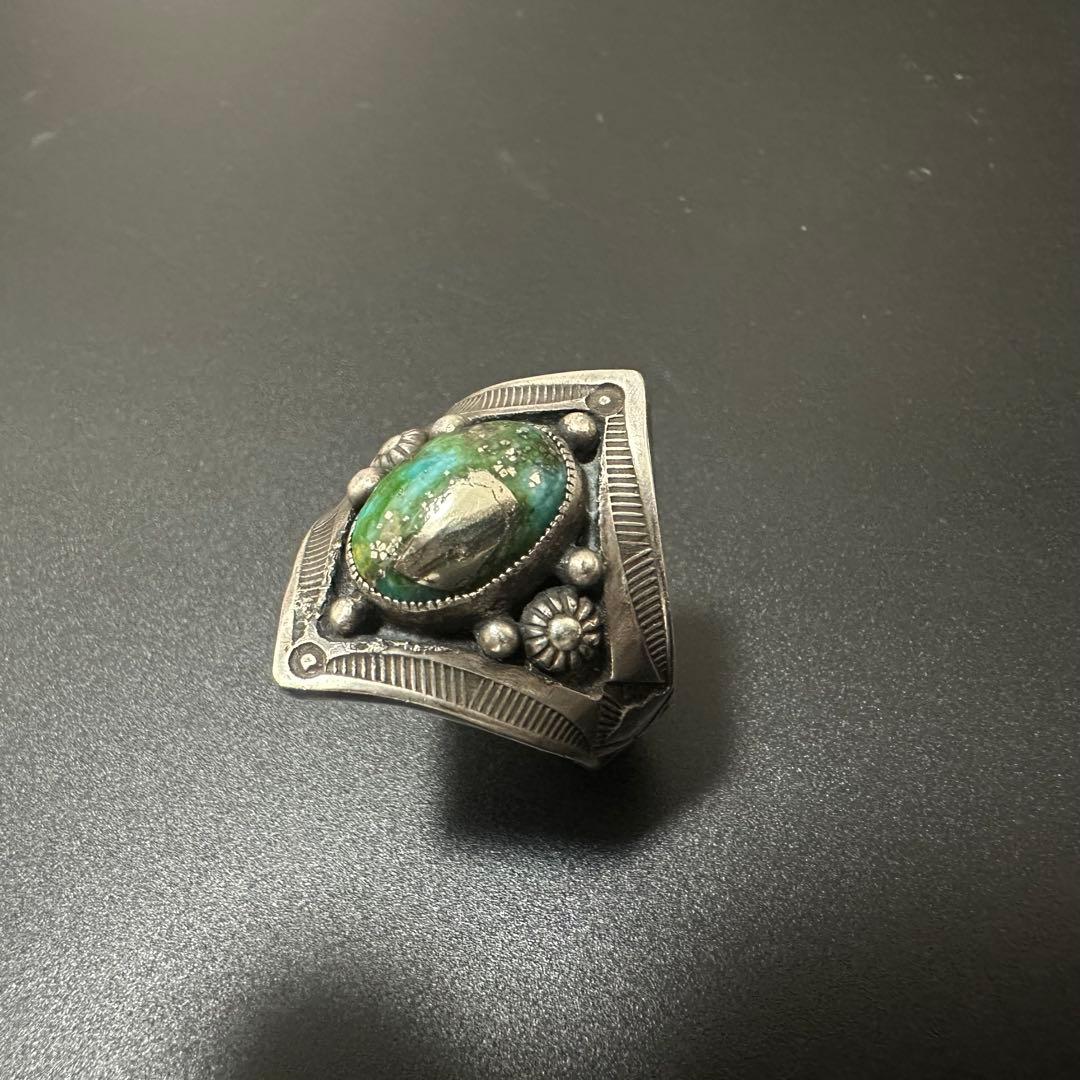 Navajo  martinez ターコイズ リング 21号