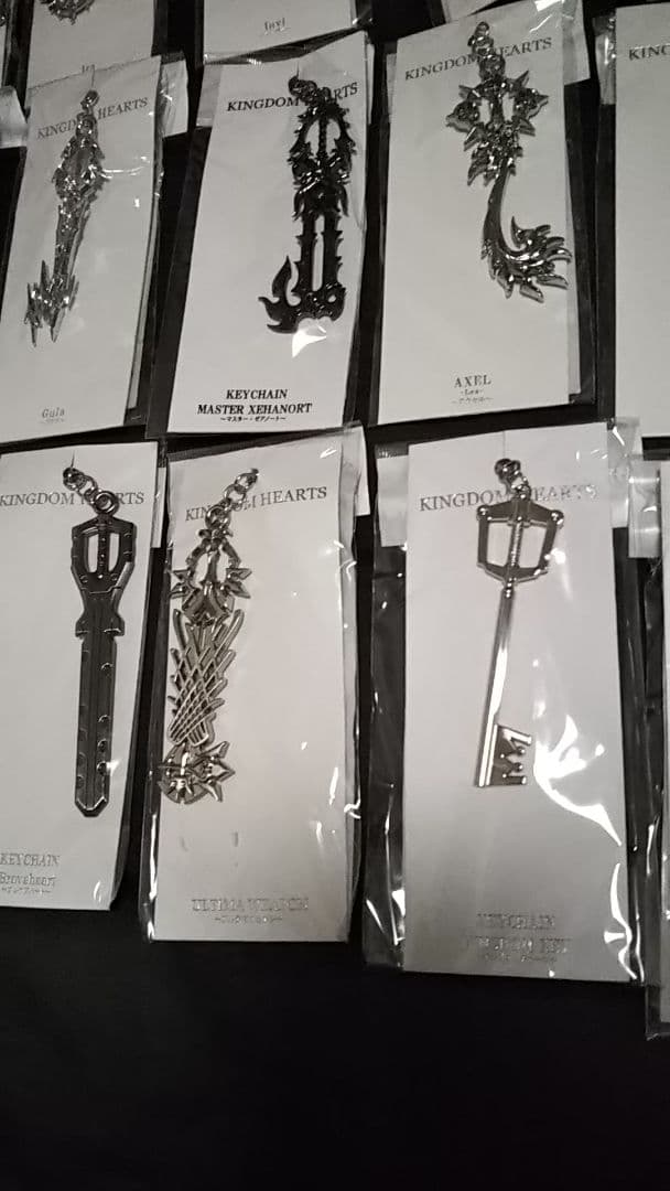 キングダムハーツ KINGDOM HEARTS キーブレード キーホルダー19本