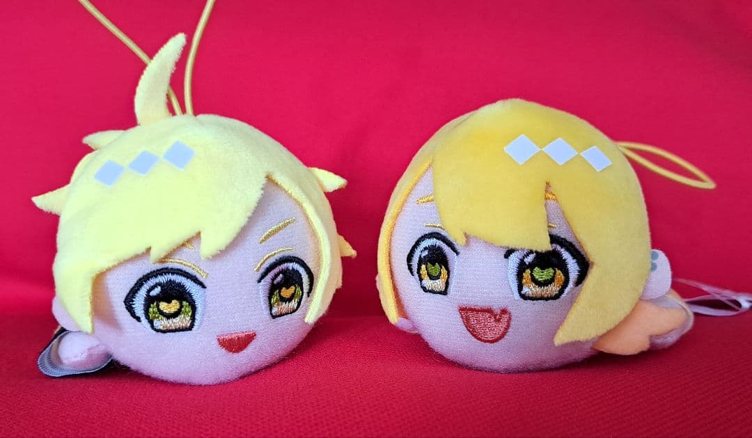 ぷりっつ&あっきぃ マスコットぬいぐるみ