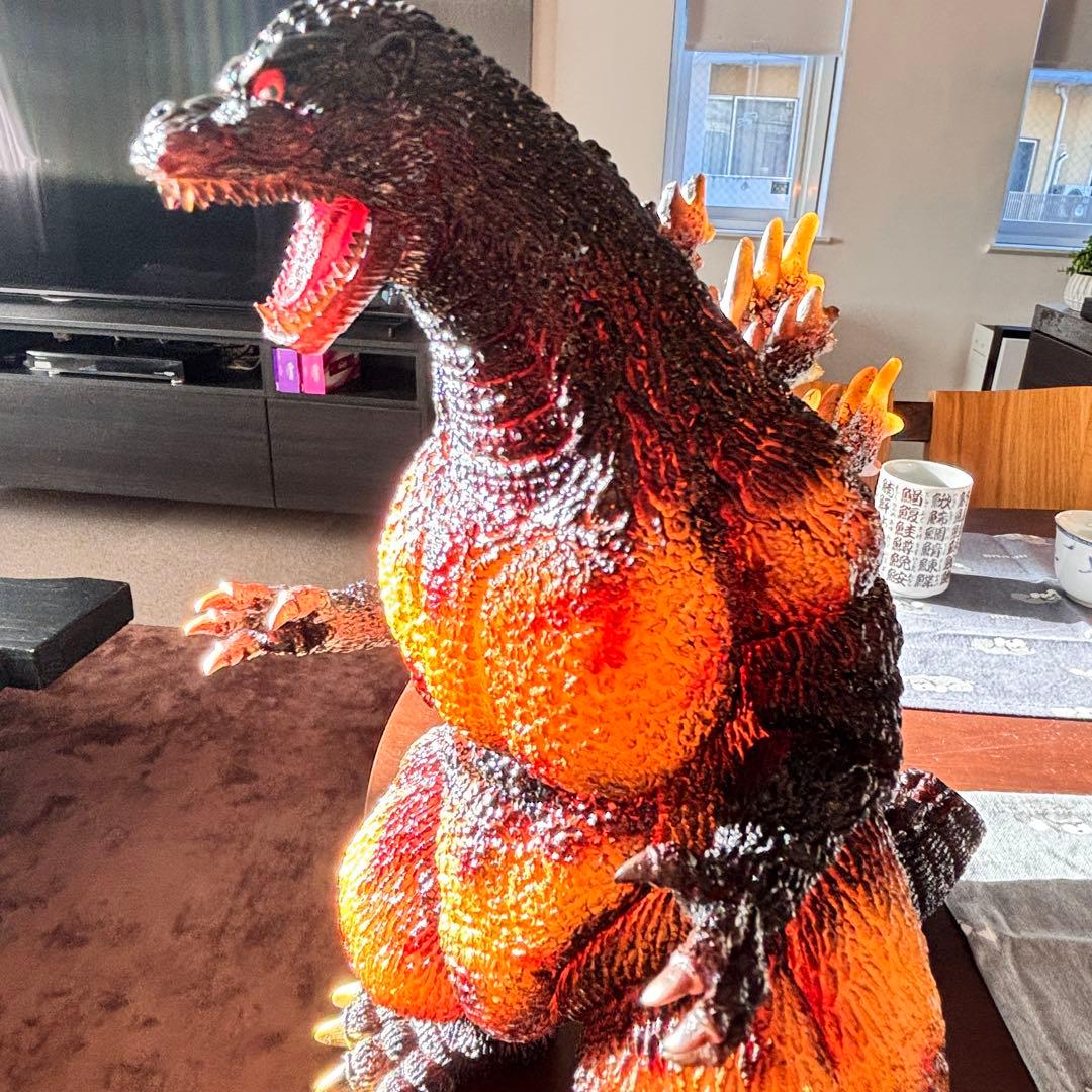 東宝30ｃｍシリーズ　ゴジラ　1995　後藤彩色所カスタムクリアオレンジＶｅｒ．