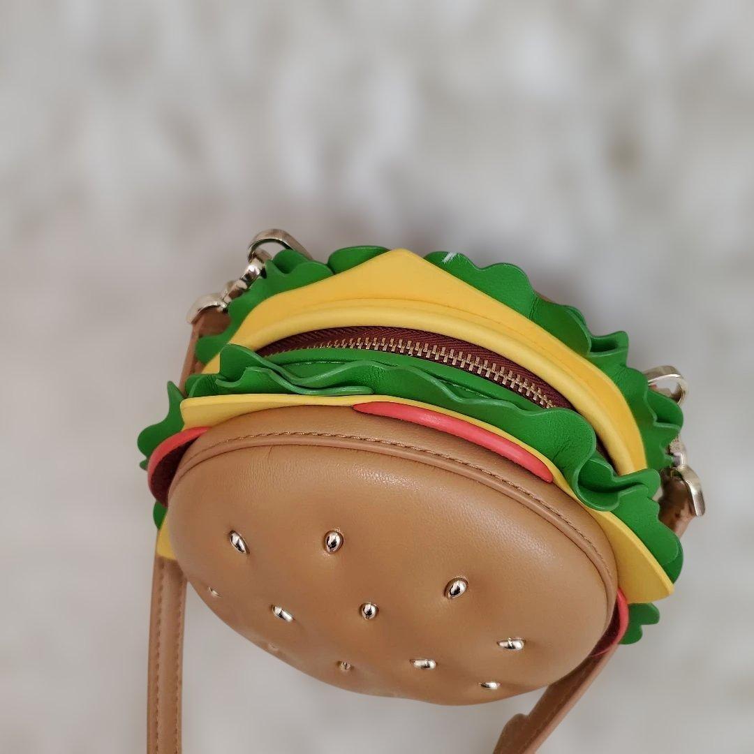 ⭐未使用級⭐kate spade ハンバーガー型 ショルダーバッグ レザー
