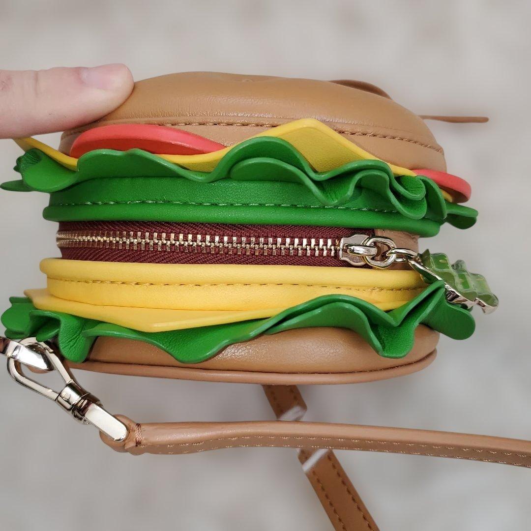 ⭐未使用級⭐kate spade ハンバーガー型 ショルダーバッグ レザー